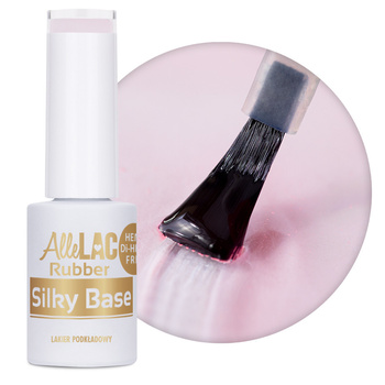 Rubber Silky Base AlleLac Ballerine № 1 — тверда гумова основа, не містить HEMA/Di-HEMA, 5 г