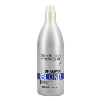 Шампунь для світлого, сивого та освітленого волосся Stapiz Sleek Line Blond 1000 мл