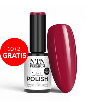 10+2 безкоштовно Гібридний лак LED/UV Gel Polish NTN Premium Limited Edition № 114 без HEMA/Di-HEMA, 5 г