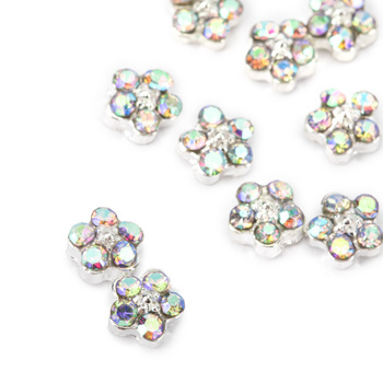 Прикраси для нігтів «Квіточки 3D» Molly Nails K1124, 10 шт.