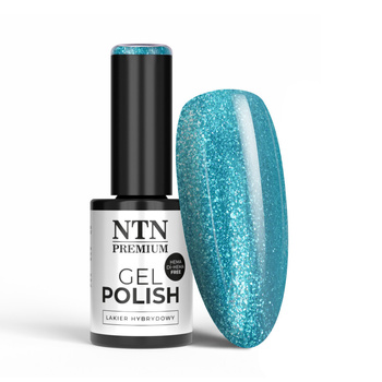 Гібридний лак LED/UV Gel Polish Blues № 502, лімітована серія NTN Premium, без HEMA/Di-HEMA, 5 г