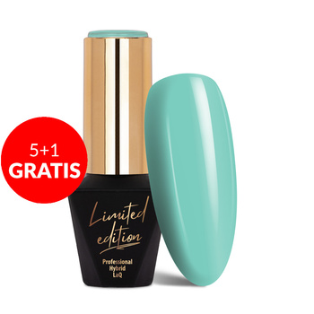 5+1 безкоштовно Гібридний лак MollyLac Limited Edition Sea Esta 10 г № 436