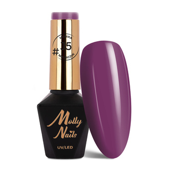 Гібридний лак Molly Nails Juicy від Моніки Мельнічук, без HEMA/Di-HEMA, 8 г, № J5