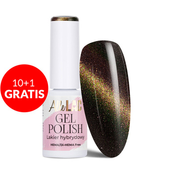 10+1 безкоштовно Гібридний лак LED/UV Gel Polish Cat Eye CAT 7 Chameleon AlleLac без HEMA/Di-HEMA 6 г