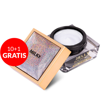 Budujący gęsty żel twardy galaretka Jelly Builder Gel Molly Nails Cherry Blossom HEMA/Di-HEMA Free 50g