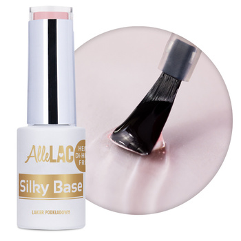 Rubber Silky Base AlleLac Gentle Kiss № 2 — тверда каучукова основа, не містить HEMA/Di-HEMA, 5 г