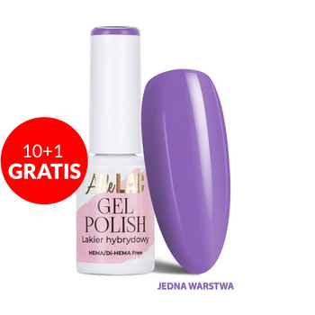 10+1 безкоштовно Гібридний лак LED/UV Gel Polish Purples P5 Iris AlleLac без HEMA/Di-HEMA 6 г