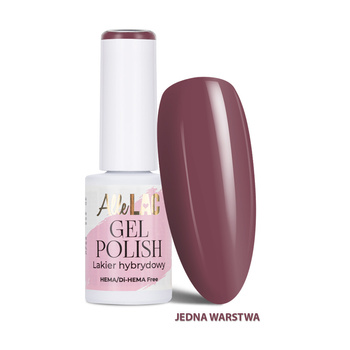 Гібридний лак LED/UV Gel Polish Browns B6 Dusty Rose AlleLac без HEMA/Di-HEMA, 6 г
