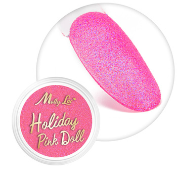 Efekt do paznokci Holiday Pink Doll MollyLac 1g Nr 5